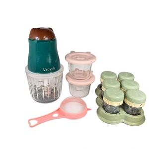 Vroyuir Baby Food Maker & Baby Bullet
Storage Set + More